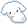 small white puppy pixel art